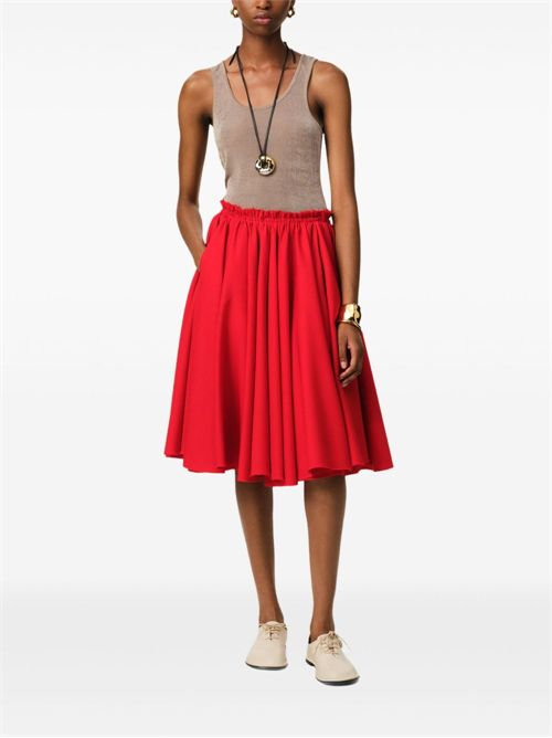 Pleated skirt AMI PARIS | FSK227WV0068632